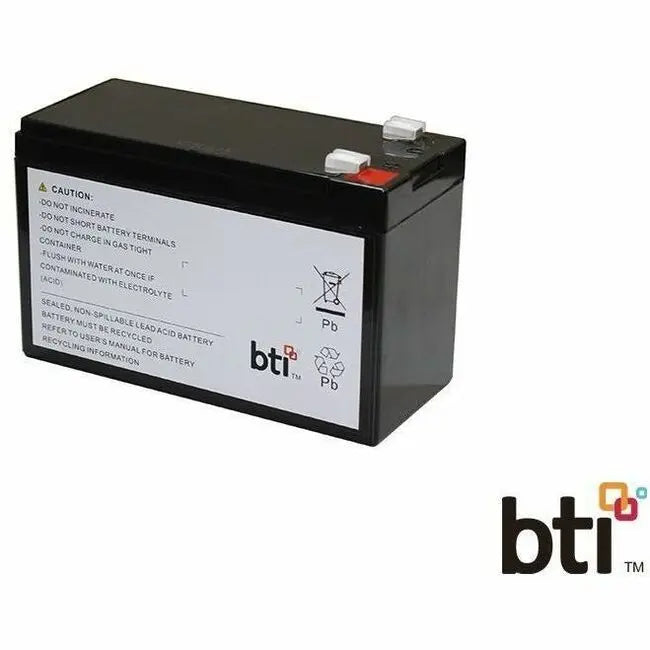 Battery Technology Inc. APCRBC175-SLA175 12V Lead Acid UPS Battery for APC Back-UPS BVK1200M2