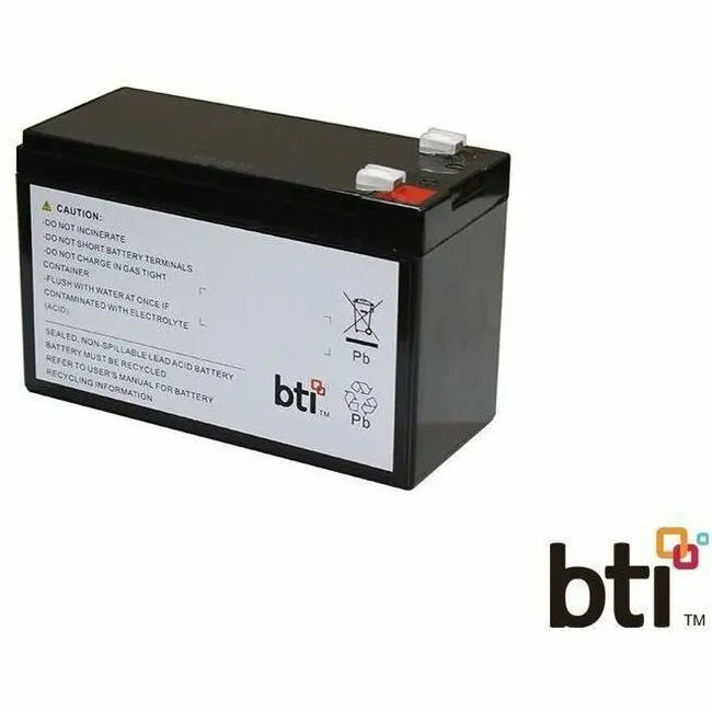 Battery Technology Inc. APCRBC164-SLA164 12V Lead Acid UPS Battery for APC Back-UPS BE1050G3
