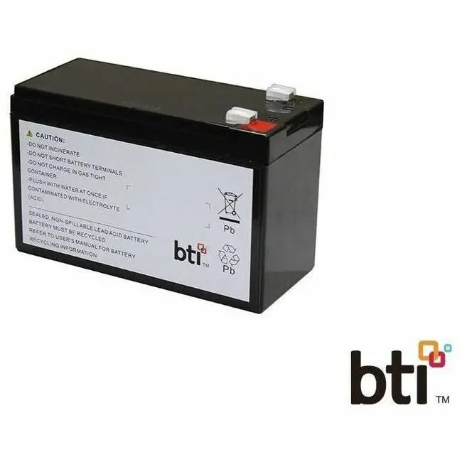 Battery Technology Inc. RB1280A-BTI 12V Lead Acid UPS Battery Pack for CyberPower Systems