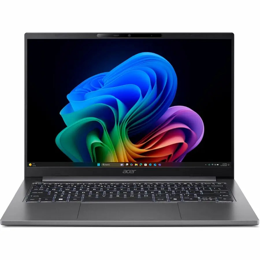 Acer TravelMate X4 14 AI TMX414-51-579T Notebook with Intel Core Ultra 5, 14-Inch WUXGA Display, 16GB RAM, 512GB SSD, and Copilot+ PC