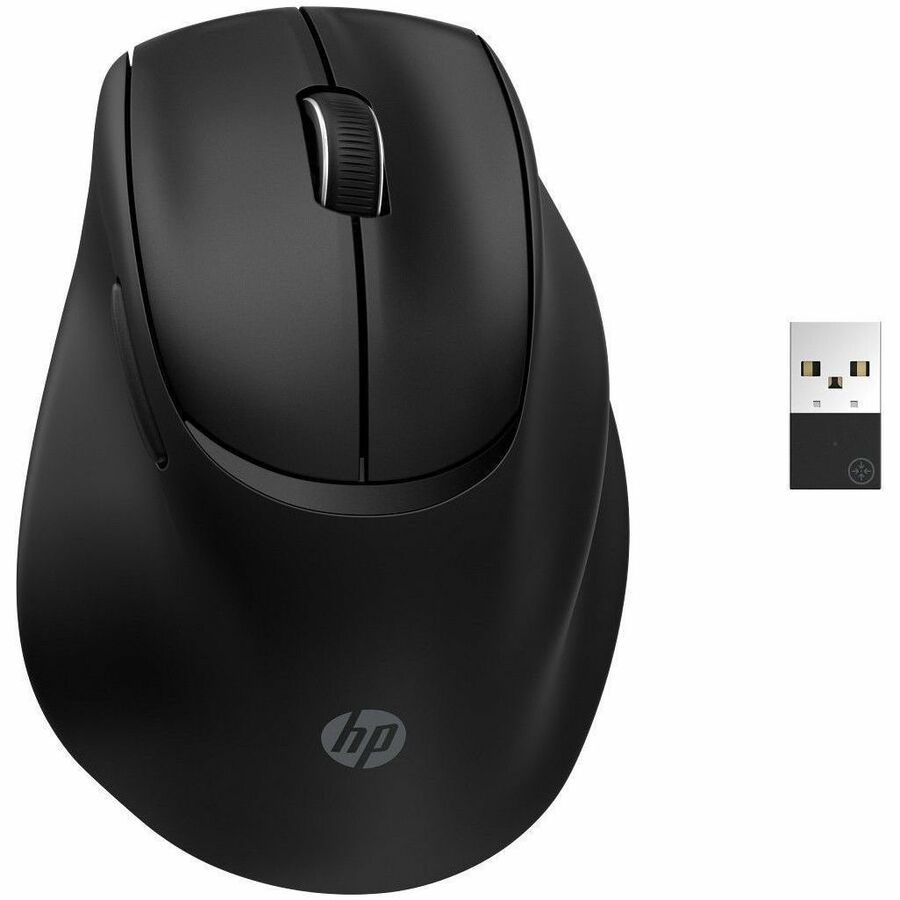 HP Tilt Ergonomic Mouse 725M (BH0Z5AA) – Wireless, Right-Handed, Recycled Plastic Design