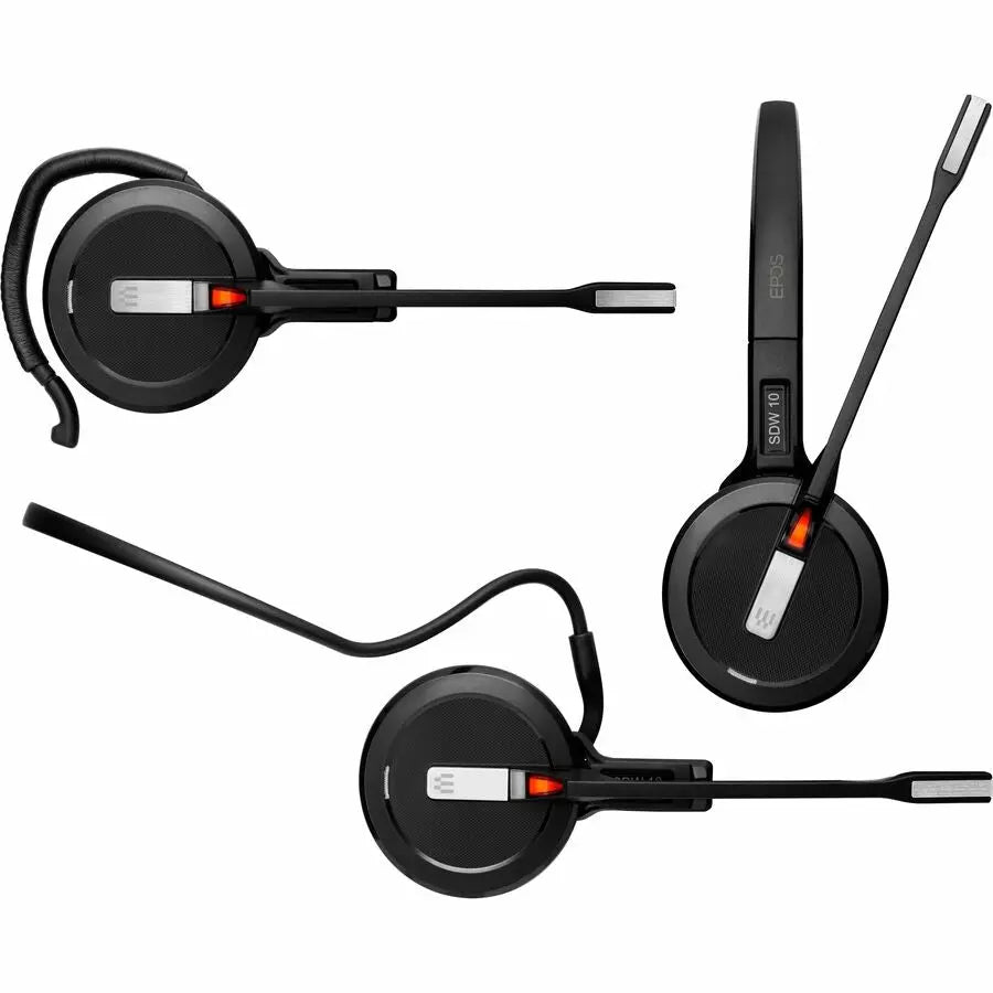EPOS IMPACT 5000 Go Headset with Foldable Charge Stand – Wireless DECT Communication for Business and Music