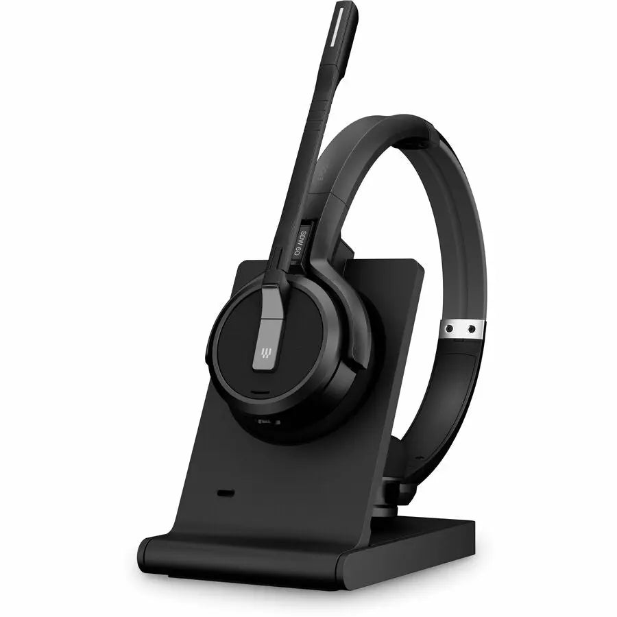 EPOS IMPACT 5000 Go Headset with Charge Stand – Wireless DECT Communication for Business and Music