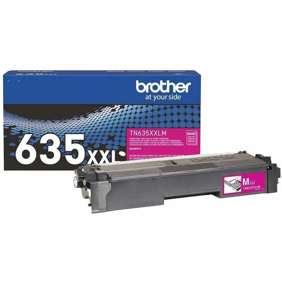 Brother Original TN635XXLM Super High Yield Magenta Laser Toner Cartridge for Brother Color Laser Printers