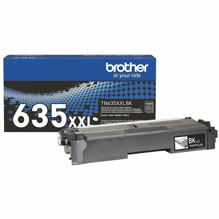 Brother TN635XXLBK Super High-Yield Black Toner Cartridge for Brother Color Laser Printers