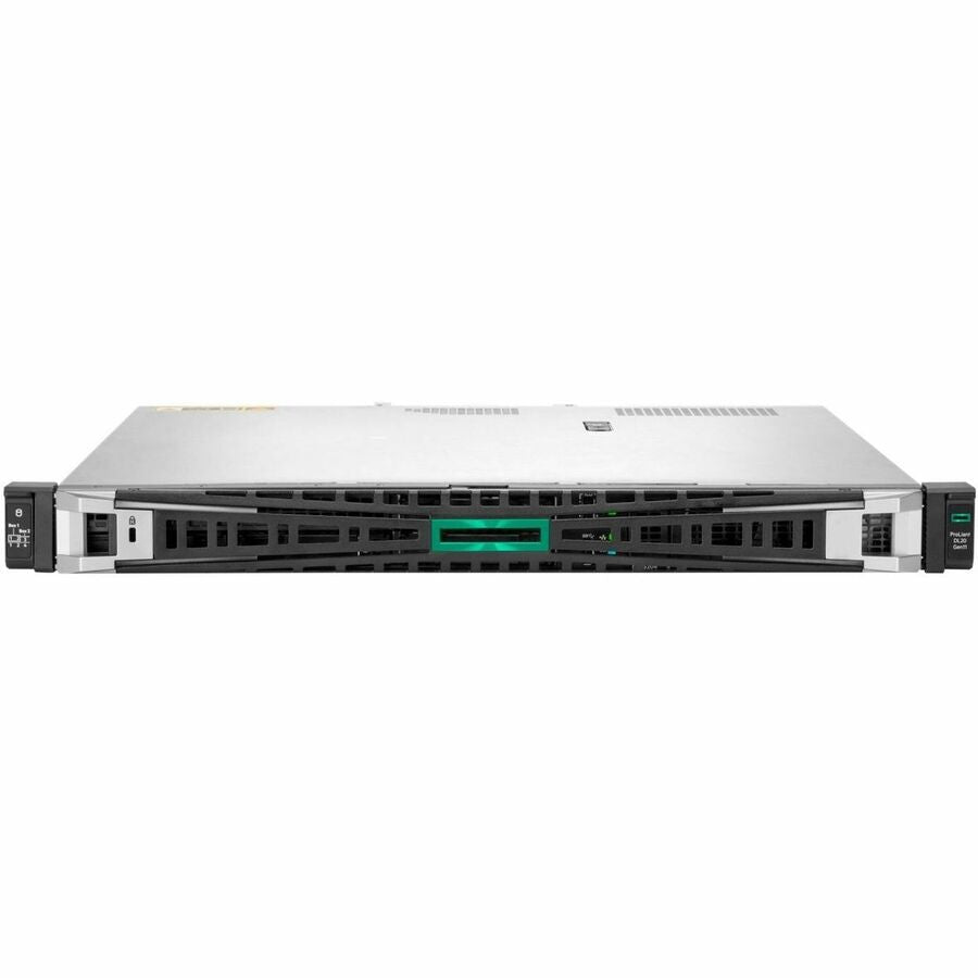 HPE ProLiant DL20 G11 1U Rack Server with Intel Xeon 3.10 GHz, 32 GB RAM, 2.40 TB HDD, and Redundant Power Supplies