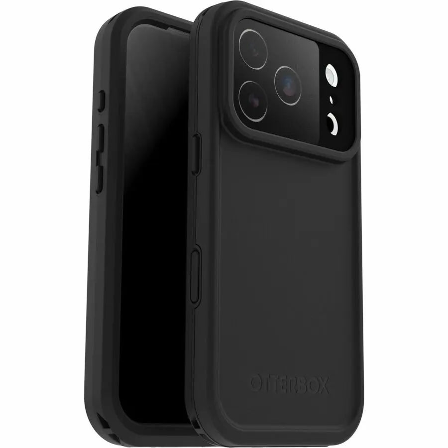 OtterBox Frē Series MagSafe Case for iPhone 17 Pro - Waterproof Black
