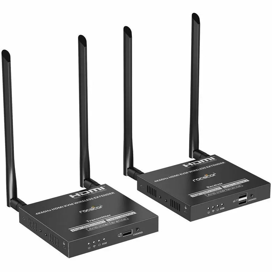 Rocstor TrueReach TR22 Wireless HDMI and KVM Extender Kit