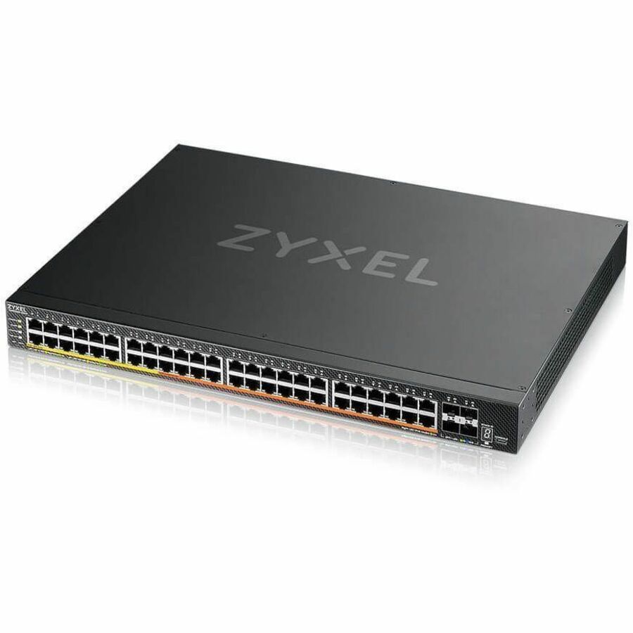 ZYXEL XMG2230-52HP Ethernet Switch – Layer 3 Gigabit Managed Switch with 48 Ports and PoE Support