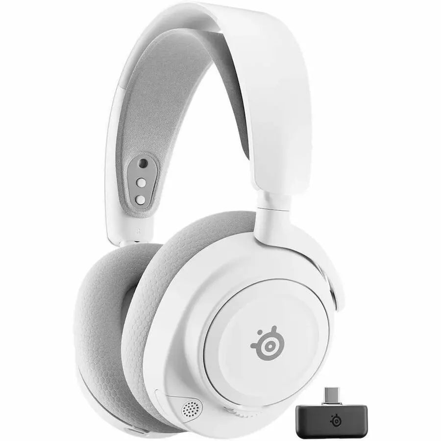 SteelSeries Arctis Nova 7 Wireless Gaming Headset - White, Part Number 61731