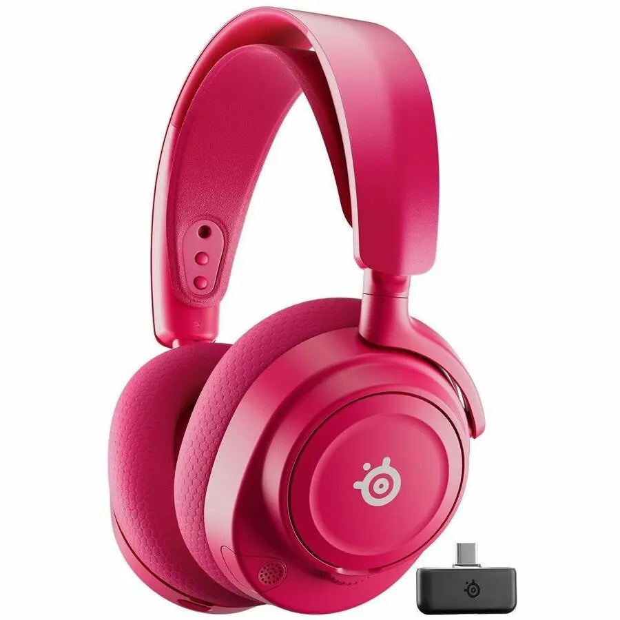 SteelSeries Arctis Nova 7P Wireless Gaming Headset - Magenta (Part No. 61746)