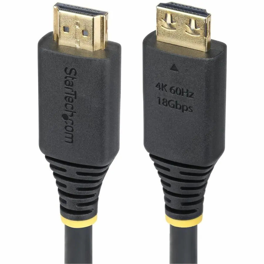 StarTech.com 8ft HDMI 2.0 Cable with Gold-Plated Connectors for 4K UHD Displays