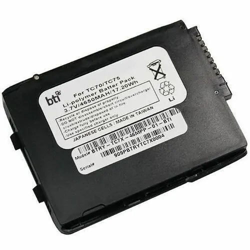 Battery Technology Inc. BTRY-TC7X-46MPP-01-BTI 3.7V 4650mAh Lithium-Ion Battery for Zebra TC7X Series