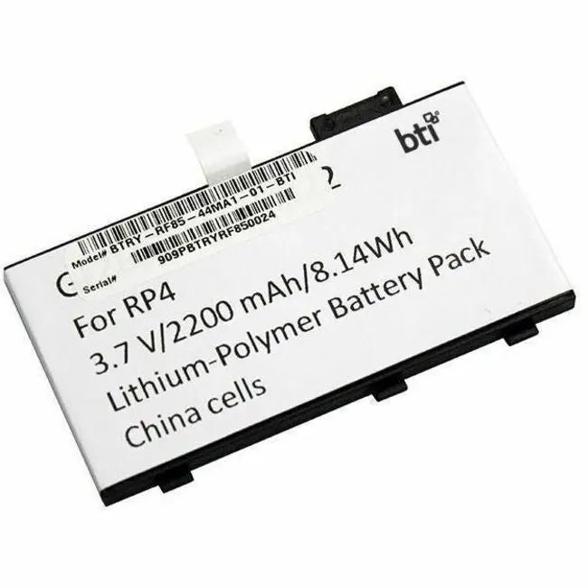 Battery Technology Inc. BTRY-RF85-44MA1-01-BTI Li-Ion Battery for Zebra RFD8500 Scanner