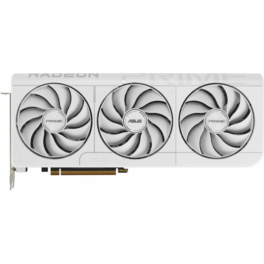 ASUS Prime Radeon RX 9070 XT White OC Edition 16GB GDDR6 Graphics Card, PRIME-RX9070XT-O16G-WHITE