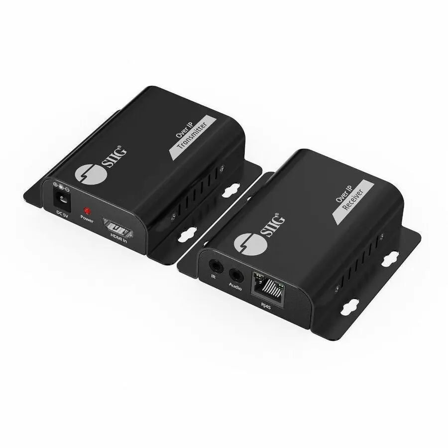 SIIG HDMI Over IP Extender with IR - 150m (492ft), 1080p @ 60Hz, Audio Extraction, One-to-Many Support