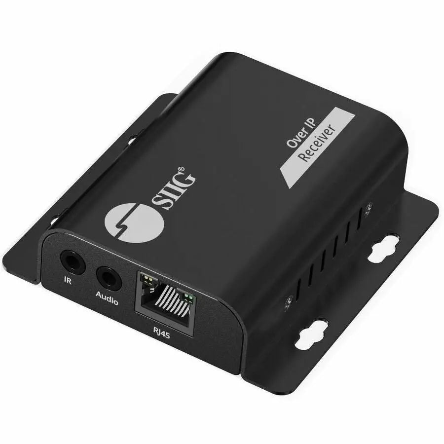 SIIG HDMI Over IP Extender Receiver with IR – 492ft (150m) Full HD 1080p Support and Audio Extraction