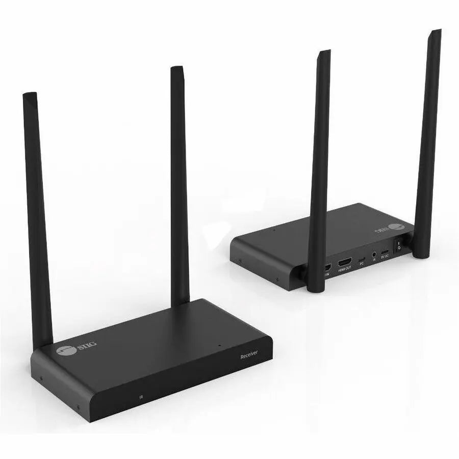 SIIG Full HD Wireless HDMI Extender Kit with IR and HDMI Loop-Out - 492 ft Range