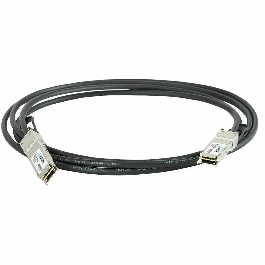 Axiom Memory Solutions 100GBASE-CR4 QSFP28 to 4 SFP28 Passive DAC Cable – 3 Meters, Dell Compatible, TAA Compliant
