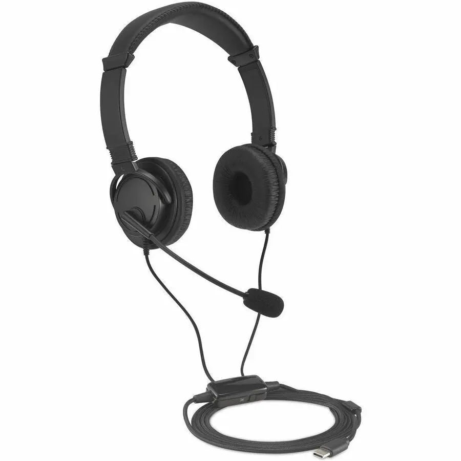 Kensington Classic EQ USB-C Headset with Mic and Volume Control for Clear Audio and Comfort