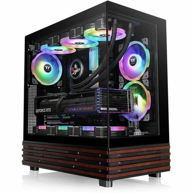Thermaltake View 270 Plus WS ARGB Mid Tower Chassis - Black