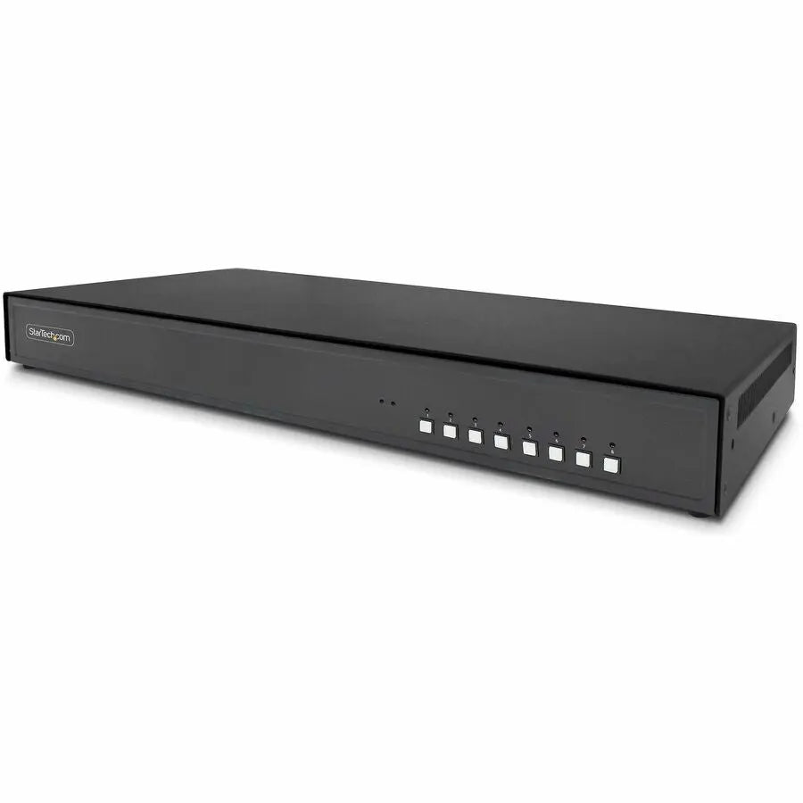 StarTech.com CK4-P108C Secure 8-Port DisplayPort KVM Switch with 4K 60Hz, NIAP Certification, and CAC Support
