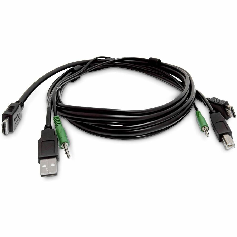 StarTech.com 6ft HDMI KVM Cable with USB 2.0 and Audio – TAA Compliant, Universal Compatibility