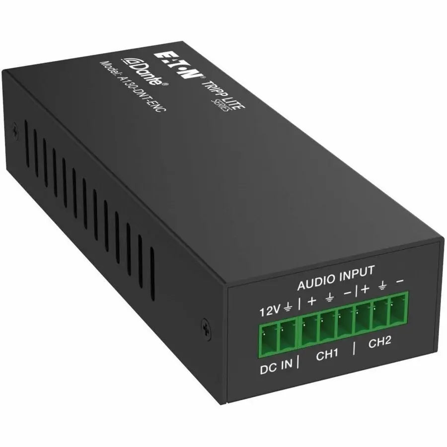 Eaton Tripp Lite Series A130-DNT-ENC Dante 2-Channel Analog Audio Encoder