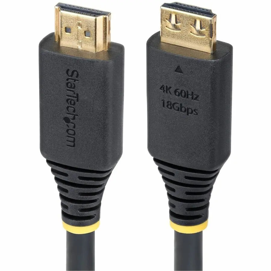 StarTech.com 3m (10ft) High Speed HDMI Cable with Gripping Connectors for 4K UHD and High-Resolution Workflows