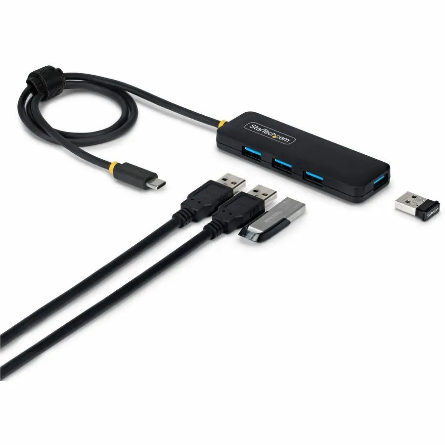StarTech.com 4-Port USB-C Hub with 5Gbps Transfer Speed, Bus-Powered, Compact Design, Model H5C4A-USB-HUB-2