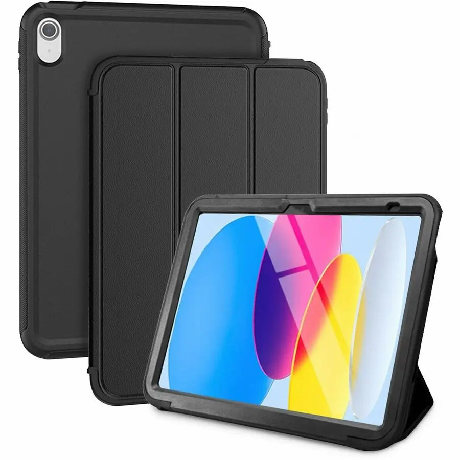CODi Rugged Folio Case for iPad 10.9" (Gen 10) & 11" (11th Gen) – Durable Protective Cover with Adjustable Stand and Magnetic Closure