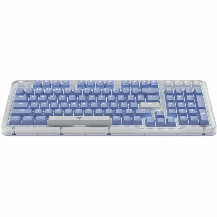 Logitech Alto Keys K98M Wireless Mechanical Keyboard, Customizable Keyboard with Vibration Absorbing Gasket, Backlit Keys, Lilac