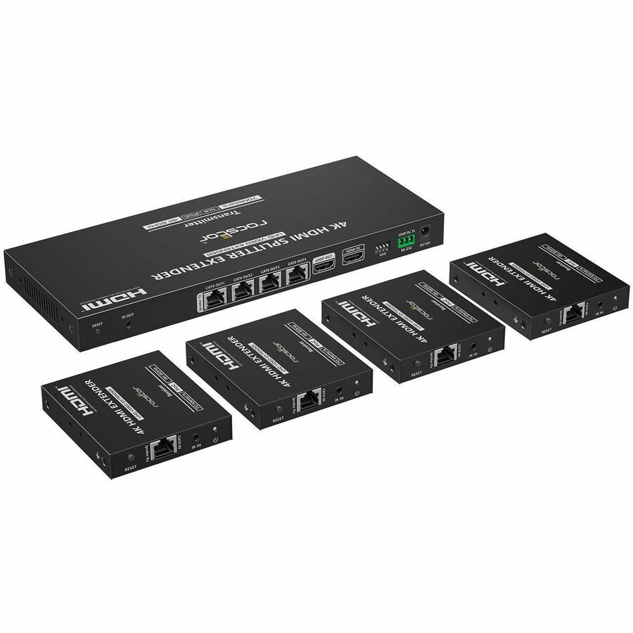 Rocstor TrueReach TR21 4K UHD HDMI Splitter with Extender – Professional Video Distribution Kit