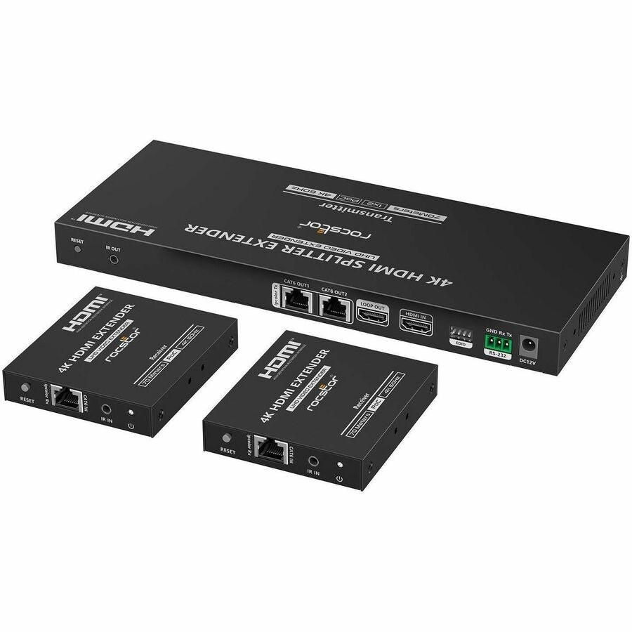 Rocstor TrueReach TR15 HDMI Splitter and Extender Kit for 4K UHD Digital Signage