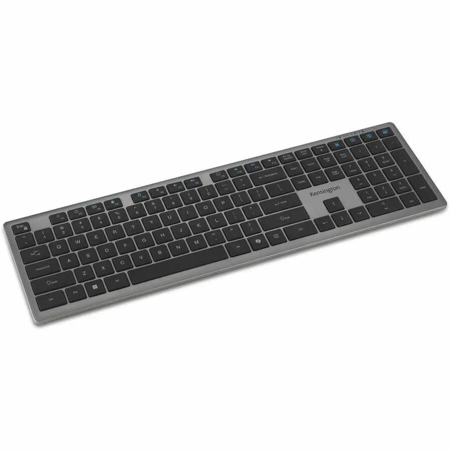 Kensington KB535 EQ Rechargeable Multi-Device Wireless Keyboard - Space Gray