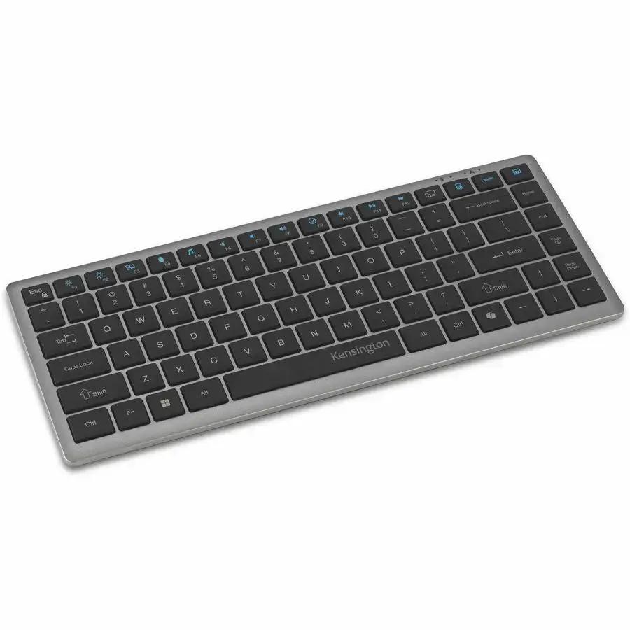 Kensington KB435 EQ Rechargeable Multi-Device Compact Keyboard with Programmable Keys and Bluetooth Connectivity by Kensington Computer Products Group