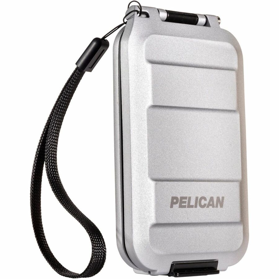Pelican G5 Personal Utility RF Field Wallet - Silver Aluminum RFID-Blocking Carrying Case
