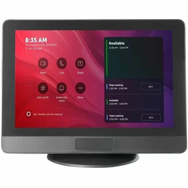 Barco ClickShare Control Panel R9861720US for Microsoft Teams Hybrid Meetings