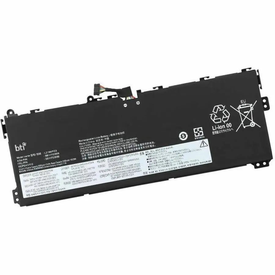 Battery Technology Inc. 5B11F53996-BTI Rechargeable 15.44V 51Wh Lithium-Ion Battery for Lenovo Yoga Series
