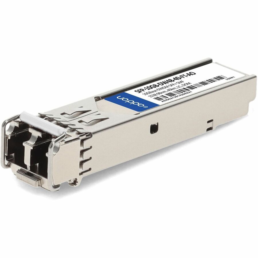 AddOn Fortinet Compatible SFP-10GB-DW48-40-FT-AO 10GBase-DWDM SFP+ Transceiver, 40km, LC, DOM