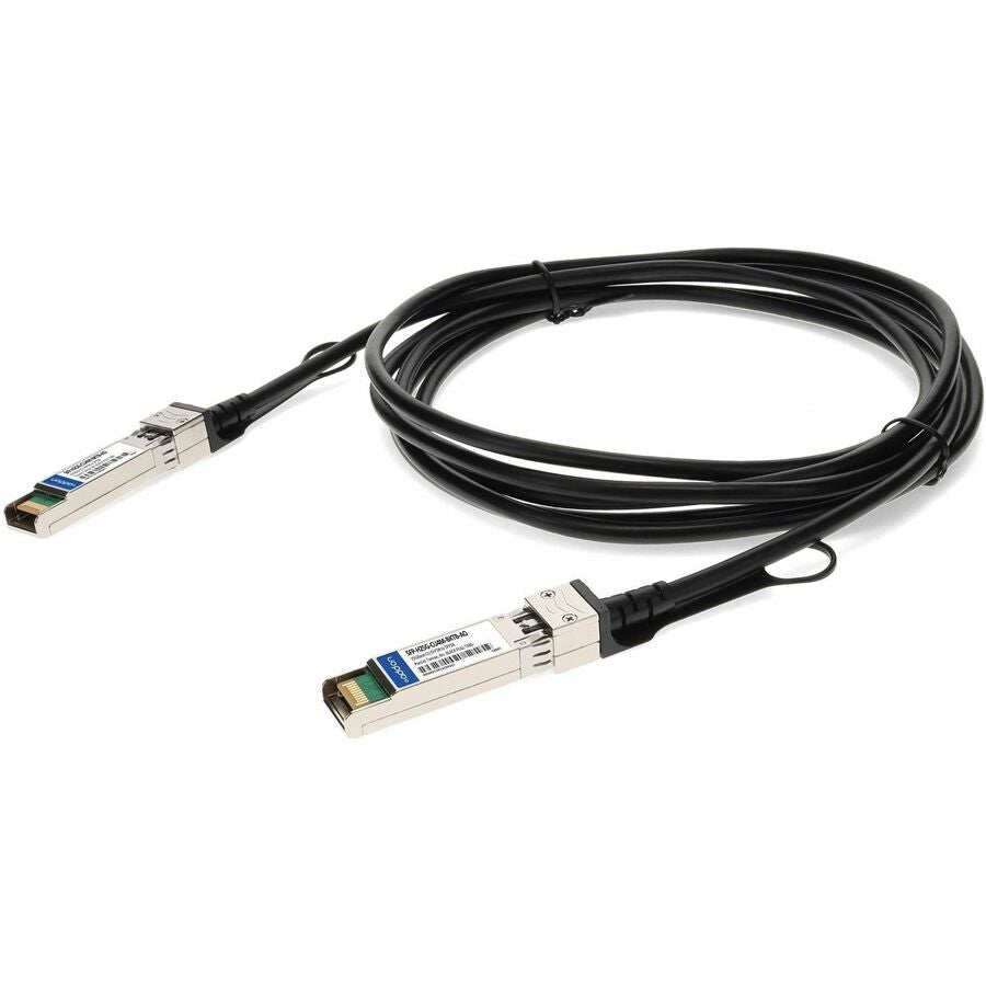 AddOn Cisco SFP-H25G-CU4M Compatible 25GBase-CU SFP28 to SFP28 Direct Attach Cable (4m, Black Pull Tabs)