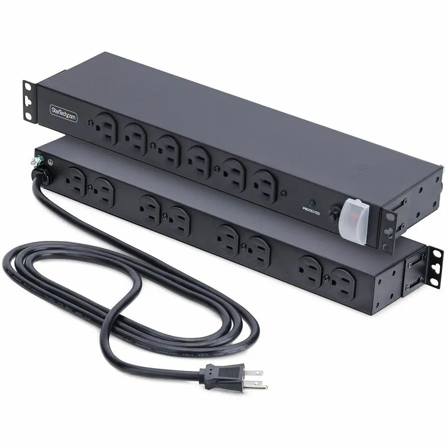StarTech.com 1415B8H-RACK-PDU-SP 14-Outlet 1U Rackmount Power Distribution Unit for Data Centers