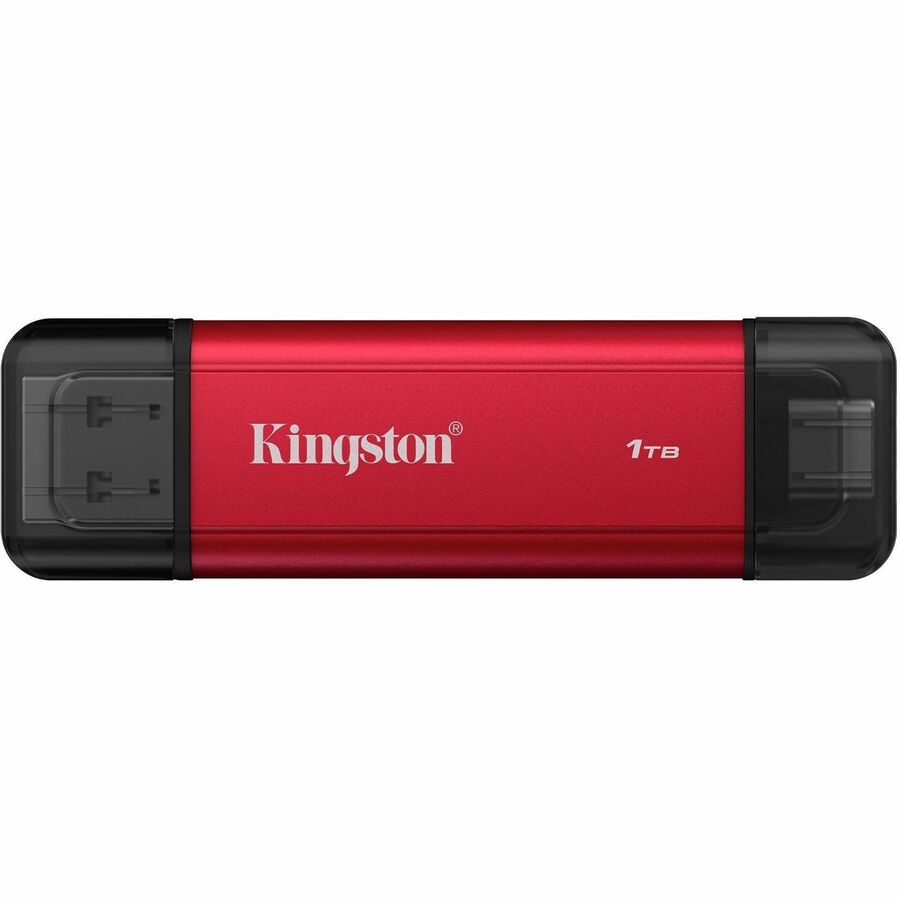 Kingston Dual Portable SSD 1TB - USB 3.2 Gen 2 External Drive with USB Type-A & C