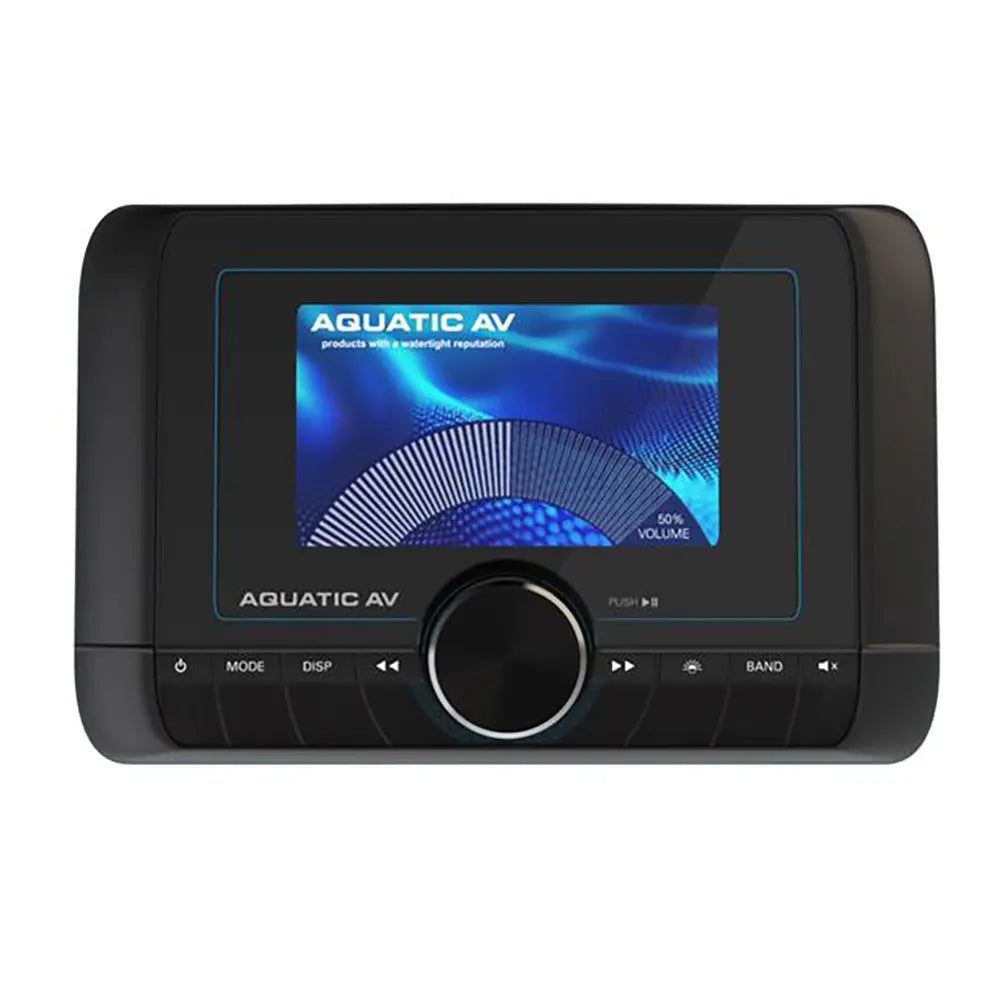 Aquatic AV CP7 Compact Stereo – Marine Bluetooth Receiver with AM/FM Radio and USB Input
