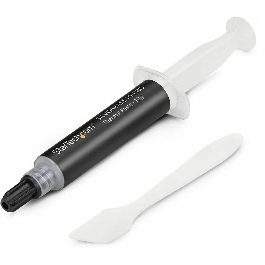 StarTech.com SILVGREASE10-PRO High-Performance Silicone Thermal Paste for CPUs, GPUs, and ICs