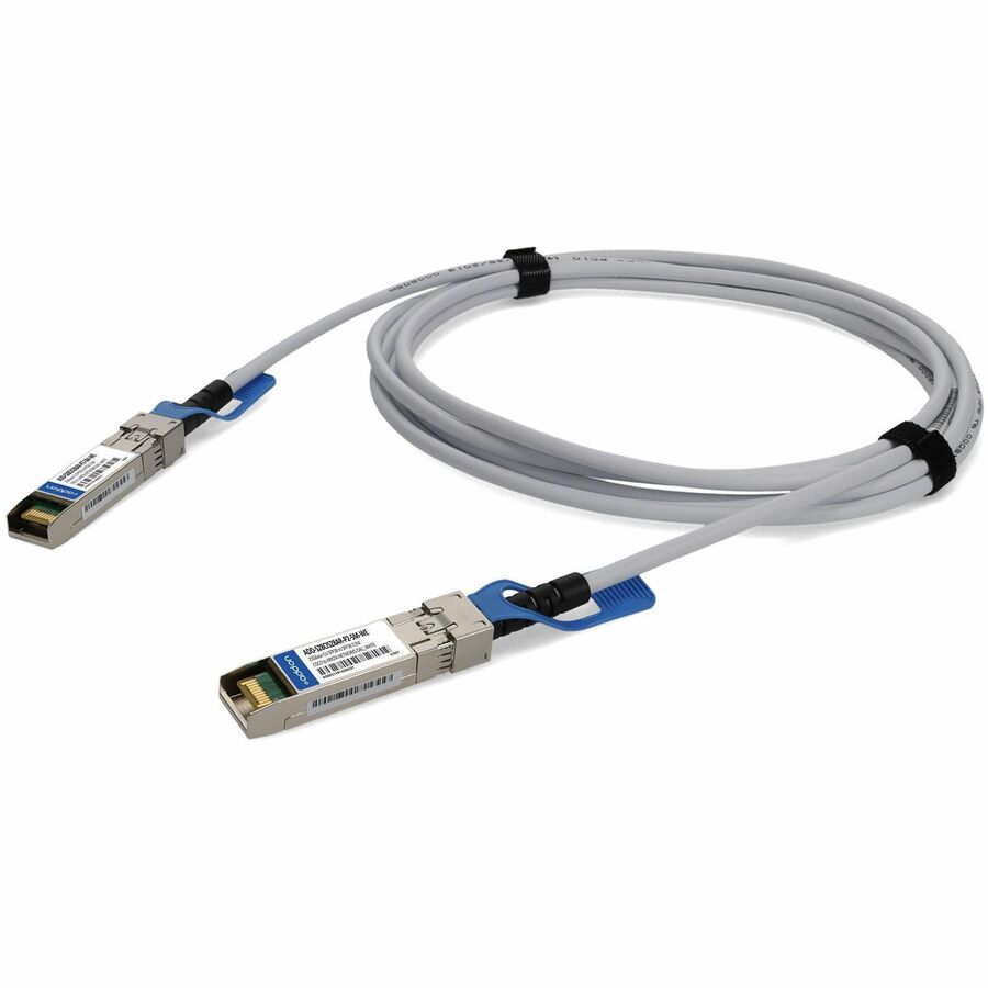 AddOn Cisco to Arista Networks Compatible 25GBase-CU SFP28 to SFP28 Passive Direct Attach Cable (2.5 meters, White)