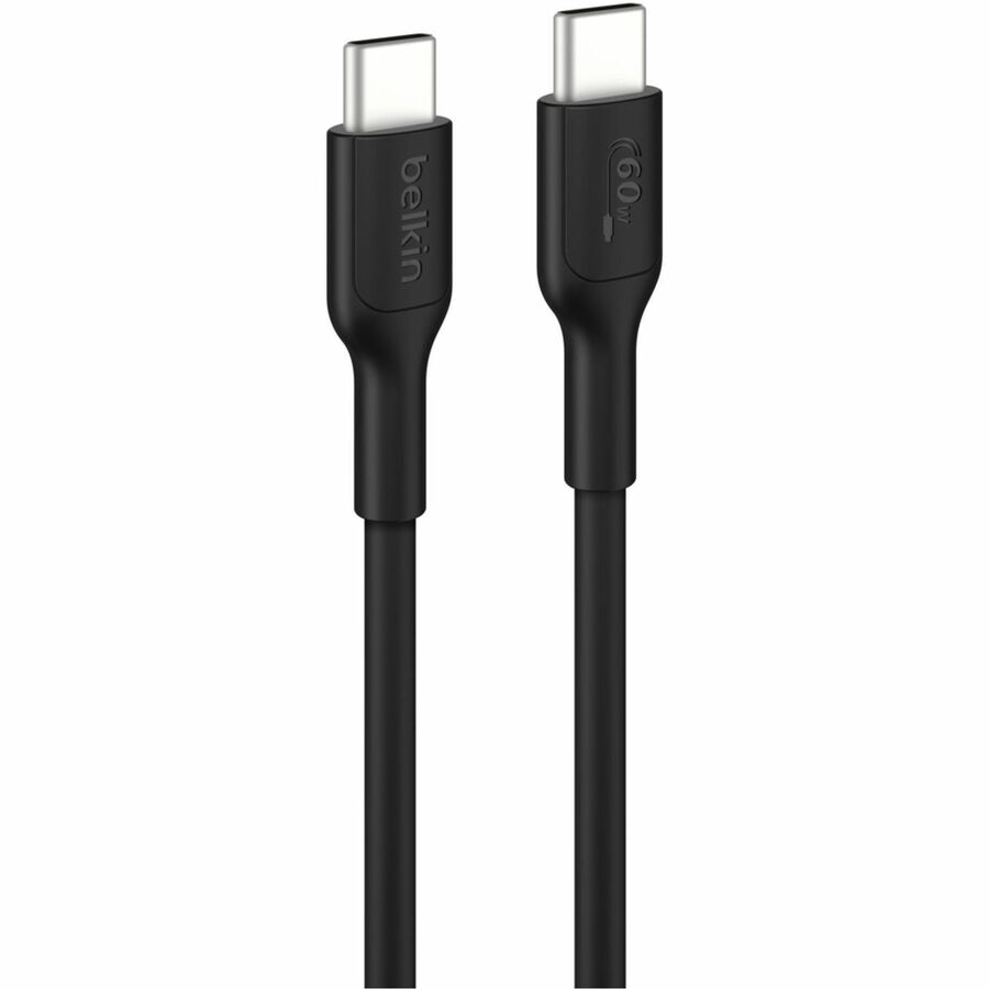 Belkin BoostCharge Pro USB-C to USB-C Cable 60W, 3.3ft – Black