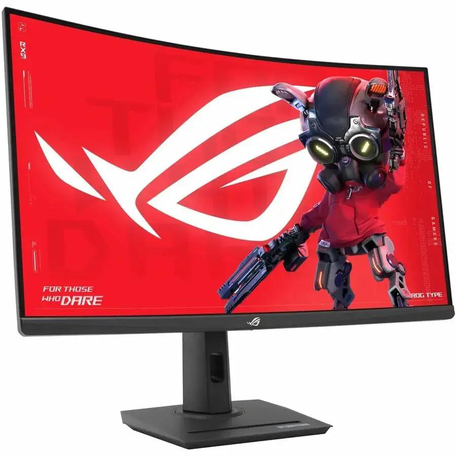 Asus ROG Strix XG32WCMS 32-Inch Curved WQHD Gaming Monitor with 280Hz Refresh Rate and USB-C Connectivity by ASUS Computer International