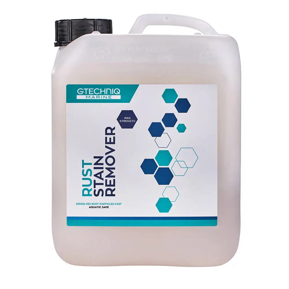 Gtechniq Rust Stain Remover 5L – Marine-Grade Rust and Mineral Stain Cleaner