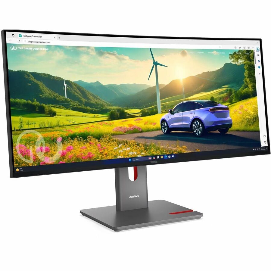 Lenovo ThinkVision P34WD-40 34-Inch WQHD Curved IPS Monitor, 64ADGAR1UZ